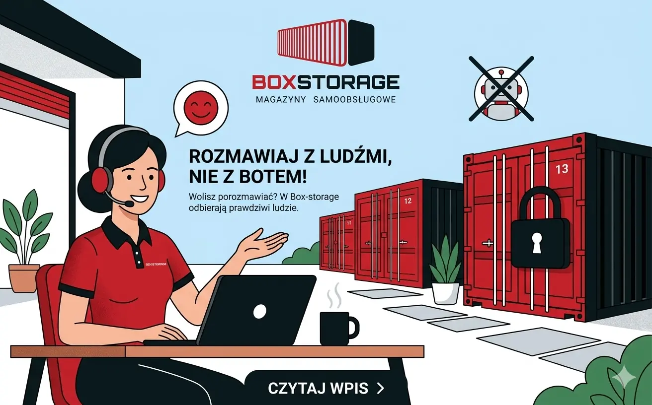 Wolisz porozmawiać? W Box-storage odbierają prawdziwi ludzie, nie automat