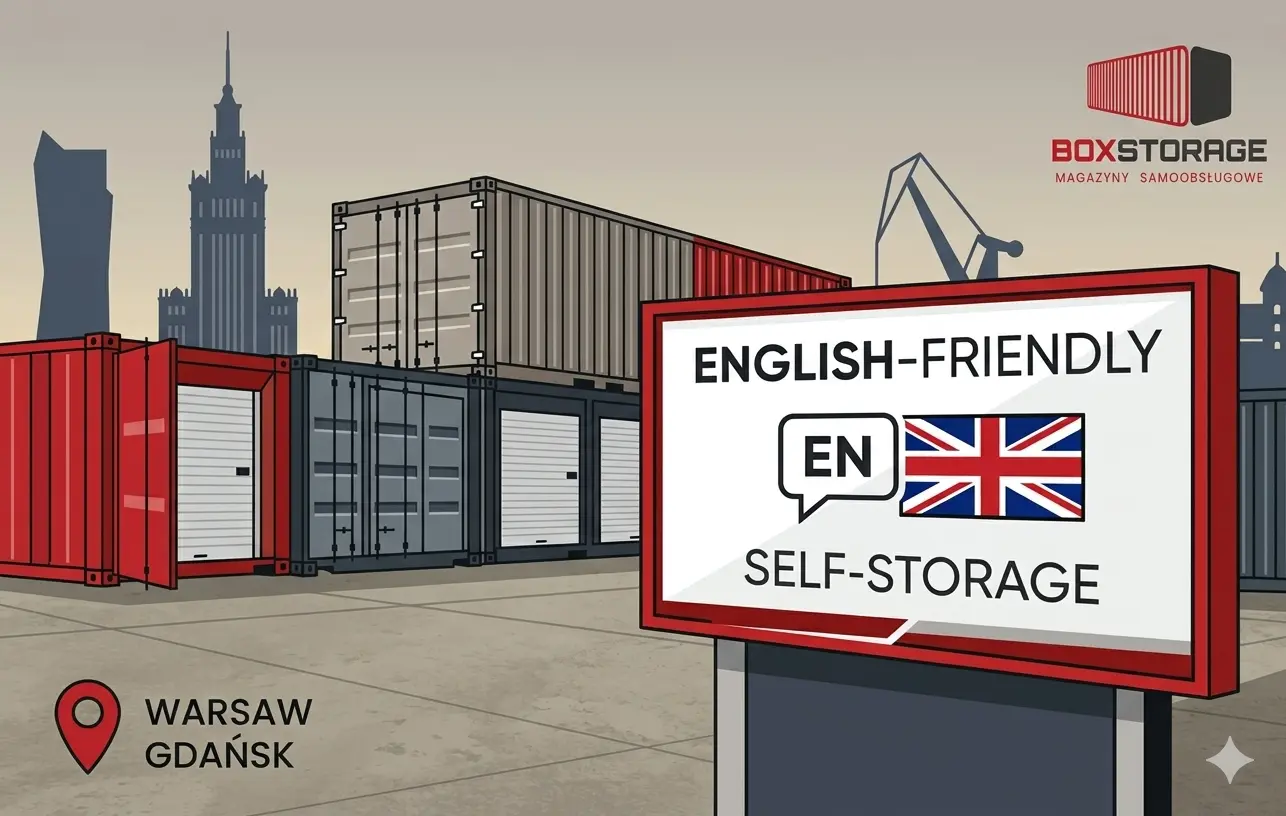 English-Friendly Self Storage in Poland – Storage Solutions for International Customers