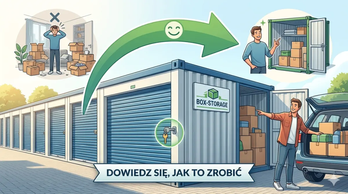 Przeprowadzka bez stresu – jak pomaga magazyn self storage?